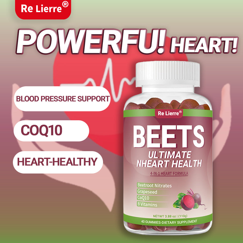 Re Lierre Beet Root Heart Health Gummies