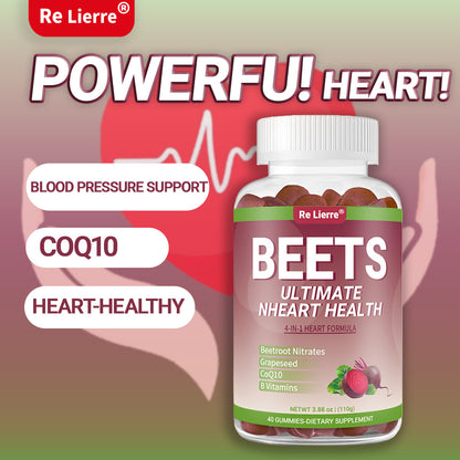 Re Lierre Beet Root Heart Health Gummies