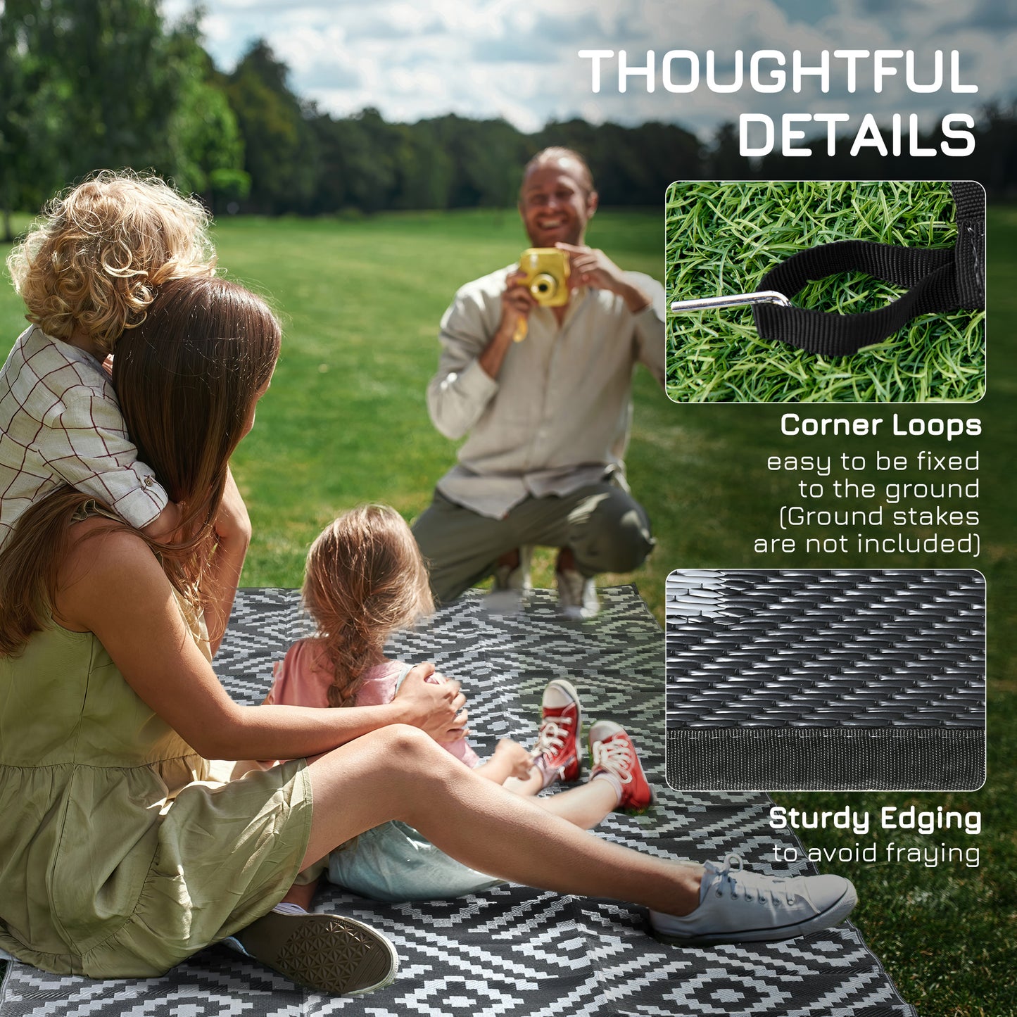 Outdoor Carpet RV Camping Rugs